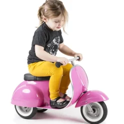 Ambosstoys Primo Classic Pink Ride-On (Leather Seat)