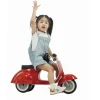 Ambosstoys Primo Classic Red Ride-On (Leather Seat)
