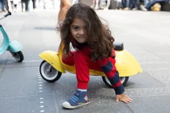Ambosstoys Primo Classic Yellow Ride-On (Leather Seat)
