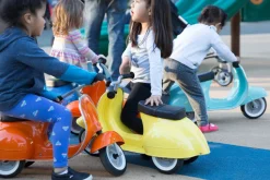 Ambosstoys Primo Classic Yellow Ride-On (Leather Seat)