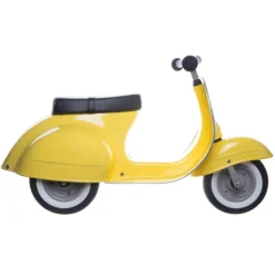 Ambosstoys Primo Classic Yellow Ride-On (Leather Seat)