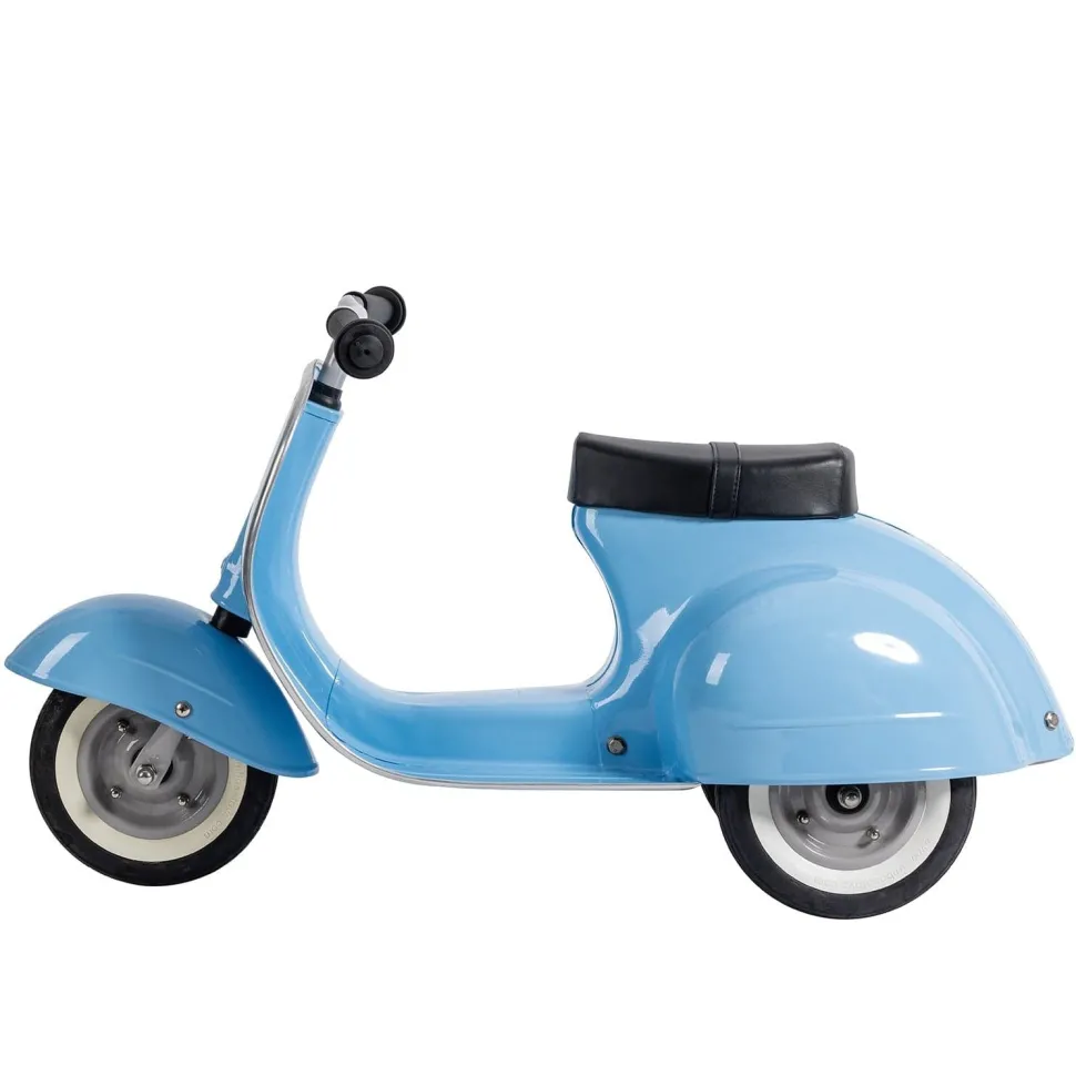 Ambosstoys Primo Classic Sky Blue Ride-On (Leather Seat)