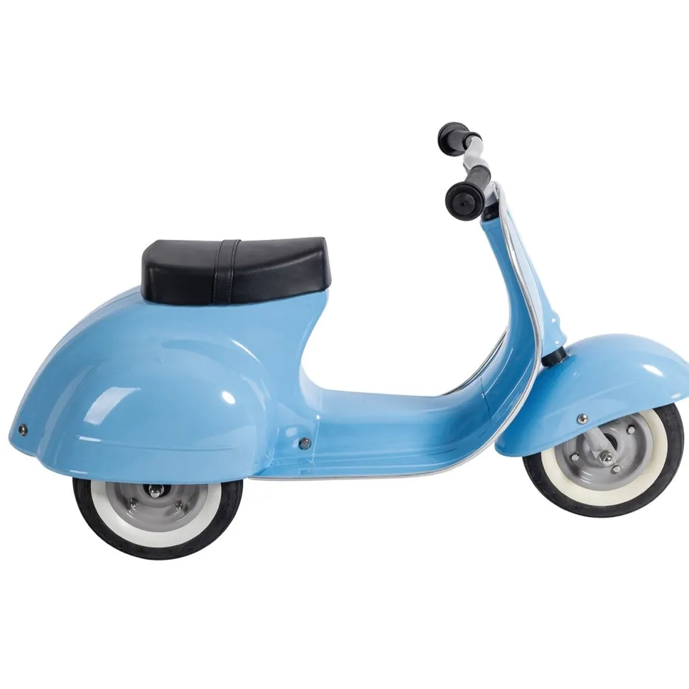 Ambosstoys Primo Classic Sky Blue Ride-On (Leather Seat)