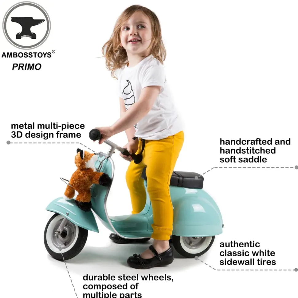Ambosstoys Primo Classic Mint Ride-On (Leather Seat)