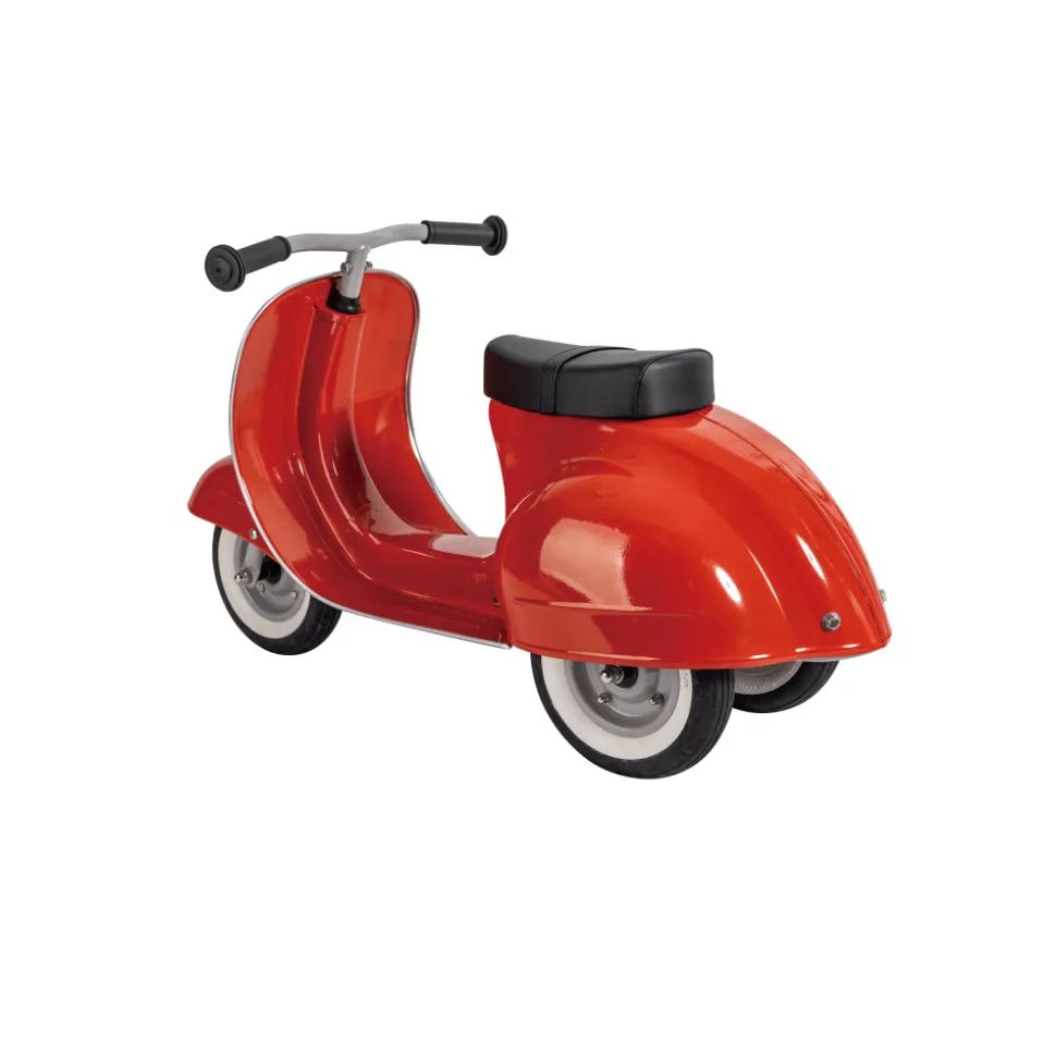 Ambosstoys Primo Classic Red Ride-On (Leather Seat)