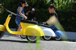 Ambosstoys Primo Classic Yellow Ride-On (Leather Seat)