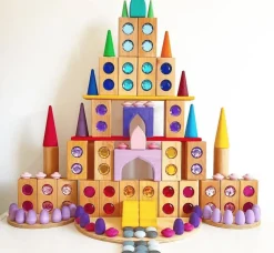 Bauspiel Fairy Natural Window Set of 12 Pieces