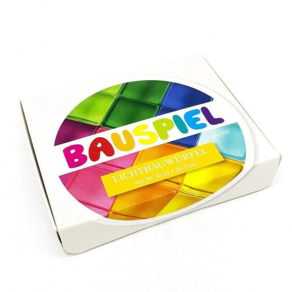 Bauspiel Lucite Cubes 20 Blocks
