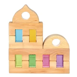Bauspiel Luminous Blocks Pastel