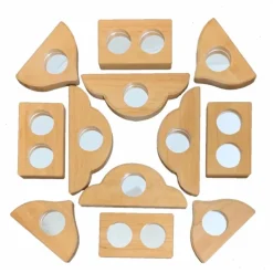 Bauspiel Mirror Blocks 12 Pieces