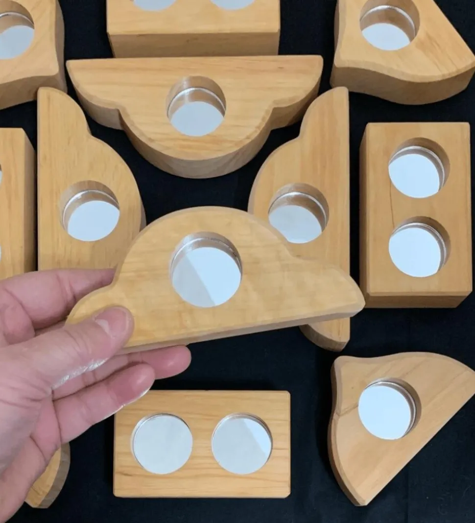 Bauspiel Mirror Blocks 12 Pieces