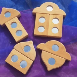Bauspiel Mirror Blocks 12 Pieces