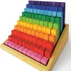 Bauspiel Stepped Colour Blocks 100 Pieces