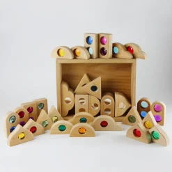 Bauspiel Window Shapes 36 Pieces