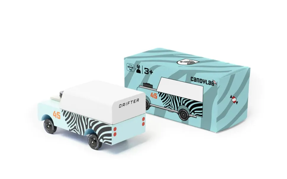 Candylab Mini Zebra Drifter
