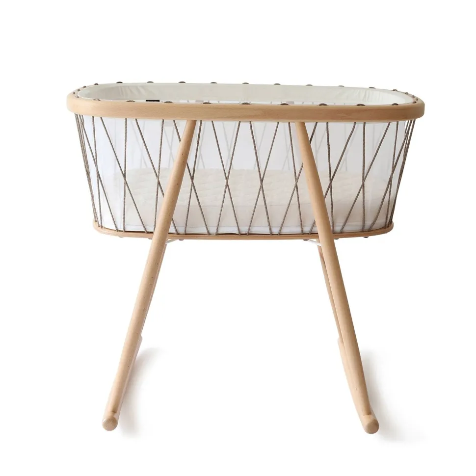 Charlie Crane Kumi Cradle - Hazelnut