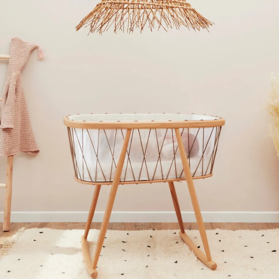 Charlie Crane Kumi Cradle - Hazelnut