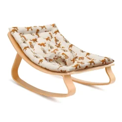 Charlie Crane Levo Baby Rocker in Beech - Jaguar