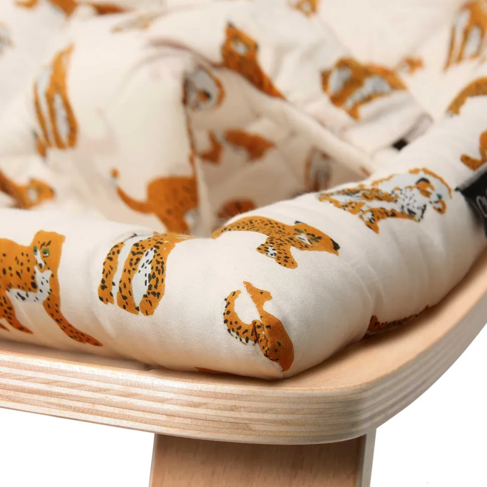 Charlie Crane Levo Baby Rocker in Beech - Jaguar