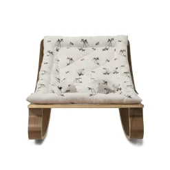Charlie Crane Levo Baby Rocker in Walnut - Fawn