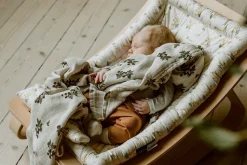 Charlie Crane Levo Baby Rocker in Walnut - Mimosa