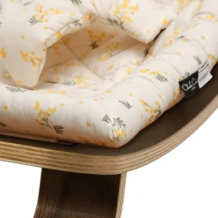 Charlie Crane Levo Baby Rocker in Walnut - Mimosa