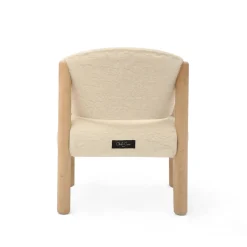 Charlie Crane Saba Children's Chair - White Fur