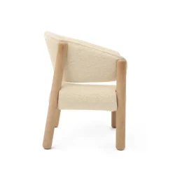 Charlie Crane Saba Children's Chair - White Fur