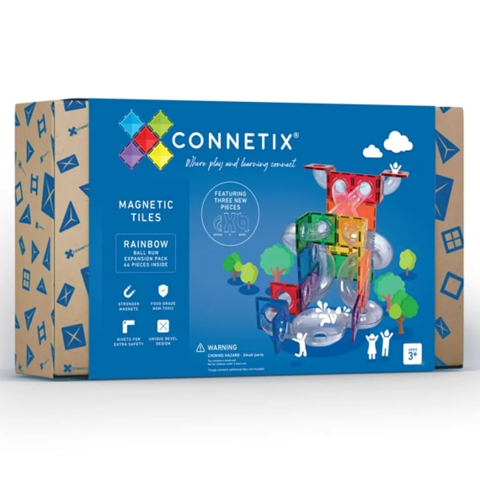 Connetix Tiles 66 Piece Ball Run Expansion Pack