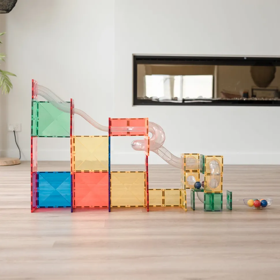Connetix Tiles 66 Piece Ball Run Expansion Pack