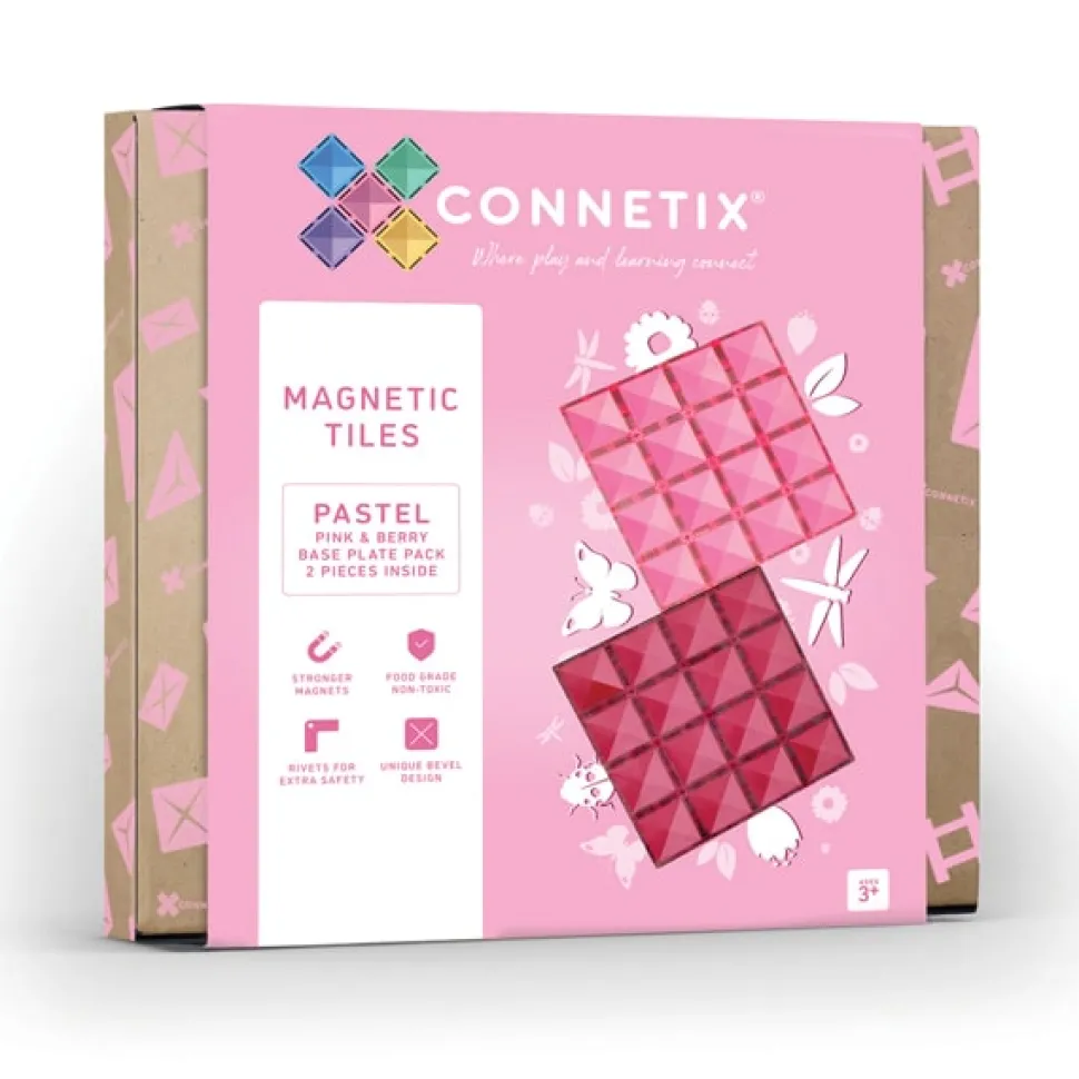 Connetix Tiles 8 Piece Base Plate Bundle