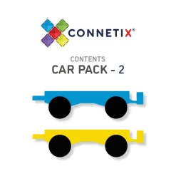 Connetix Tiles 2 Piece Car Pack