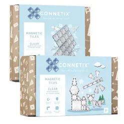 Connetix Tiles 36 Piece Clear Pack Bundle