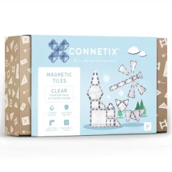 Connetix Tiles 34 Piece Clear Pack