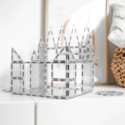 Connetix Tiles 34 Piece Clear Pack