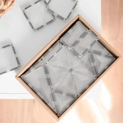 Connetix Tiles 34 Piece Clear Pack