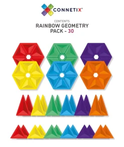 Connetix Tiles 30 Piece Geometry Pack