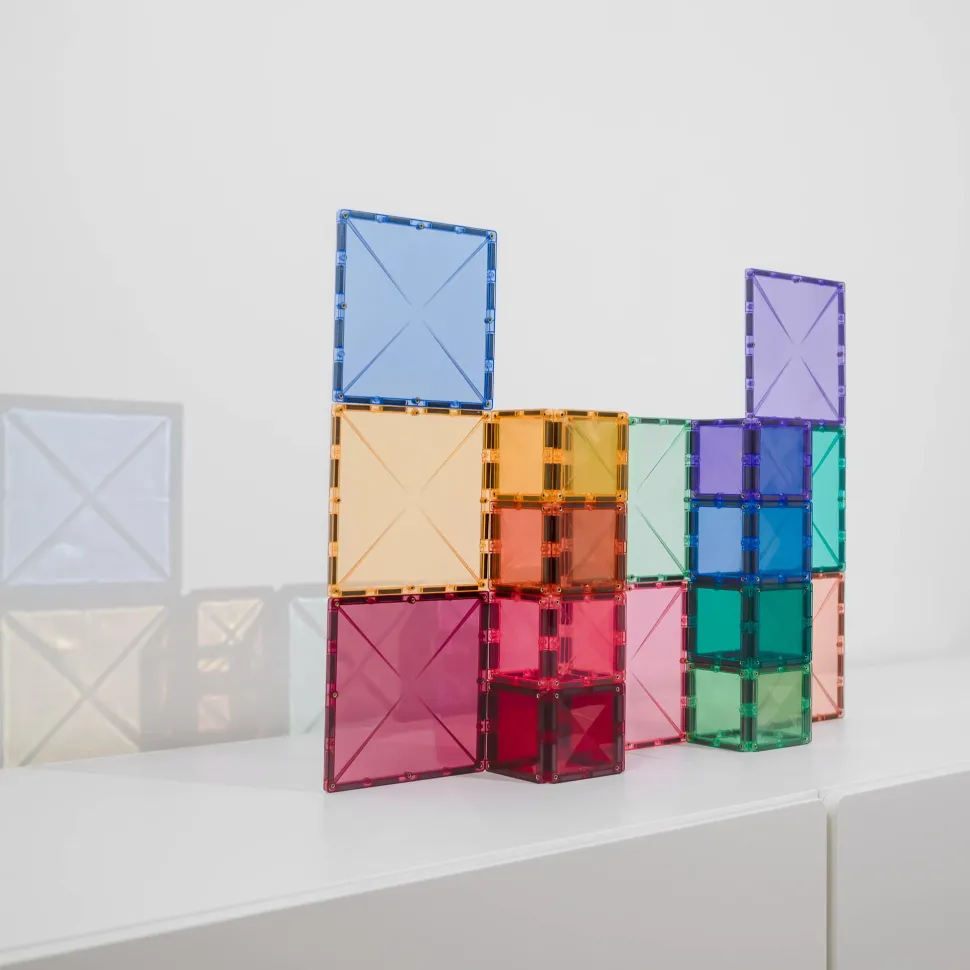 Connetix Tiles 40 Piece Pastel Square Pack