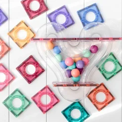 Connetix Tiles 16 Piece Pastel Replacement Ball Pack