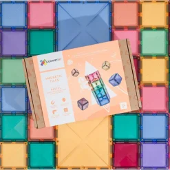 Connetix Tiles 40 Piece Pastel Square Pack
