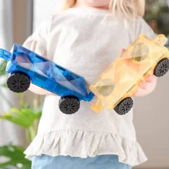 Connetix Tiles 122 Piece Pastel Creative Car Bundle