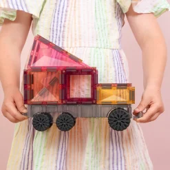 Connetix Tiles 50 Piece Pastel Transport Pack