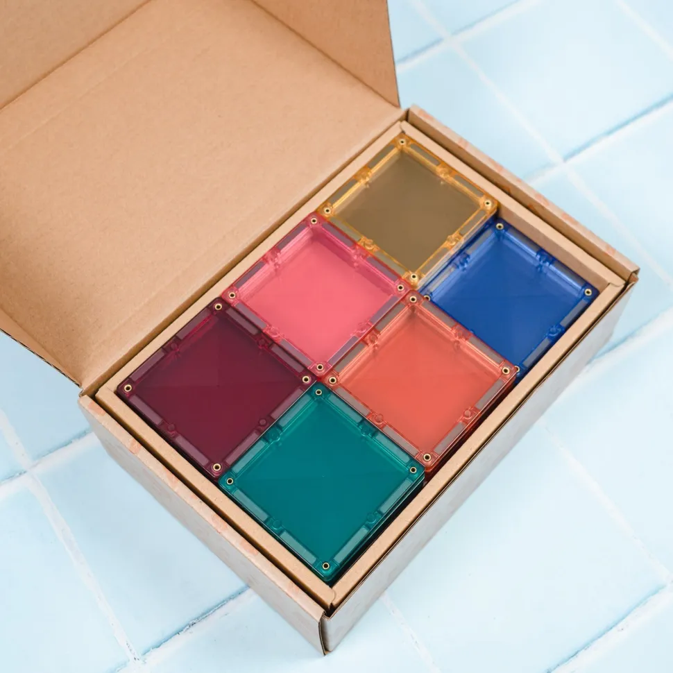 Connetix Tiles 40 Piece Pastel Square Pack