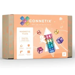 Connetix Tiles 40 Piece Pastel Square Pack