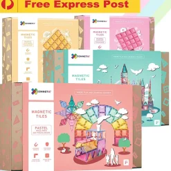 Connetix Tiles 312 Piece Pastel Complete Bundle