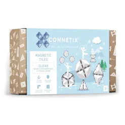 Connetix Tiles Clear Shape Expansion Pack 24 Piece