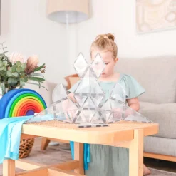 Connetix Tiles Clear Shape Expansion Pack 24 Piece