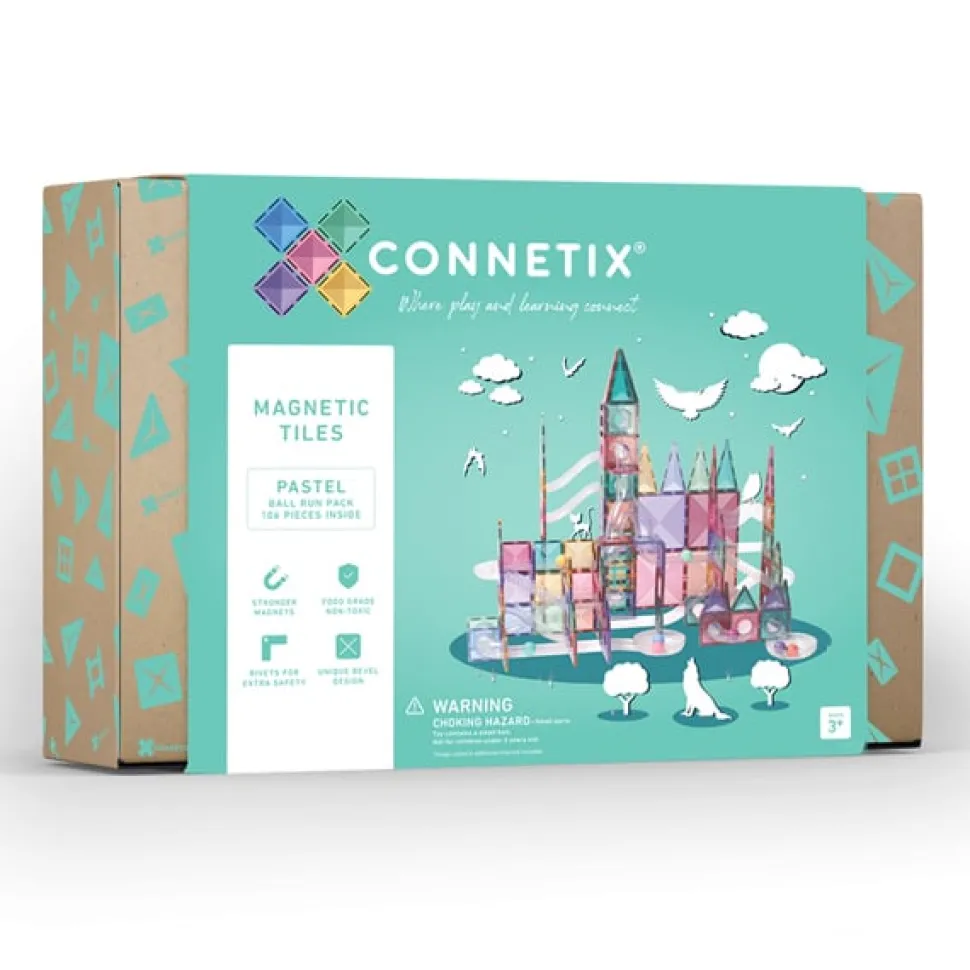 Connetix Tiles Pastel Ball Run Mega Bundle