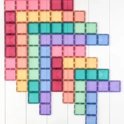Connetix Tiles Pastel Rectangle Pack 24 Piece