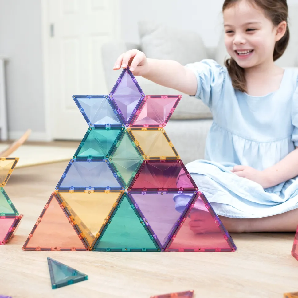 Connetix Tiles Pastel Shape Expansion Pack 48 Piece